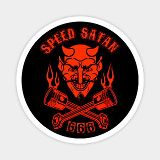 Speed Satan (Colour) Magnet